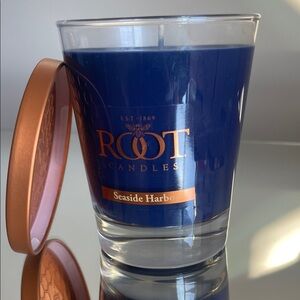 Root Seaside Harbor Blue Candle